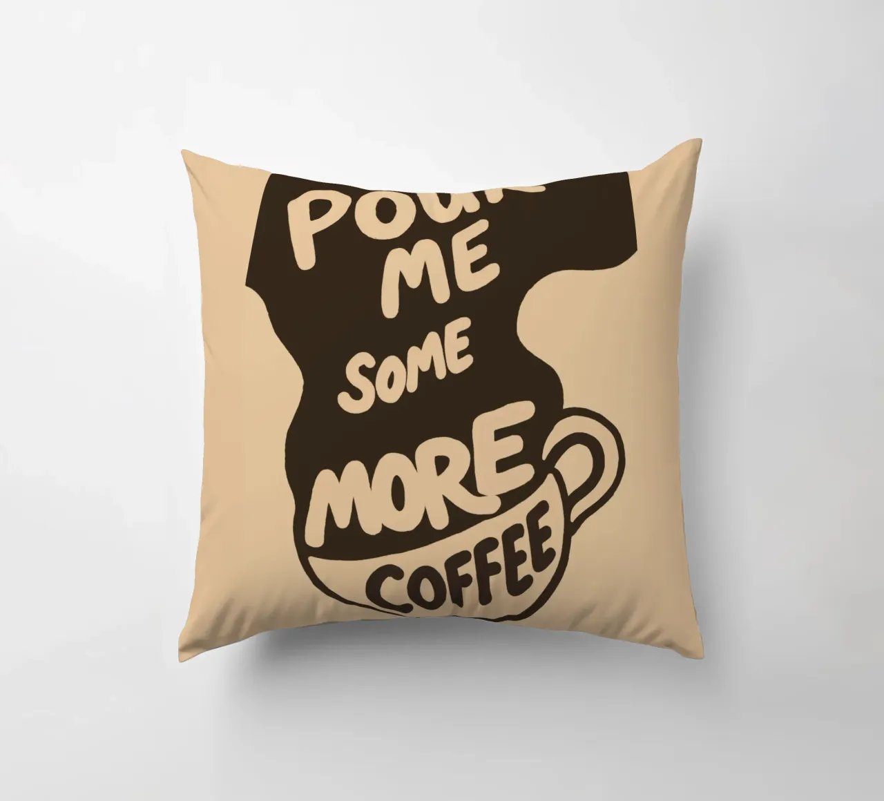 More Coffee Please – Always cuscino da QuooodZ by MooodzArt