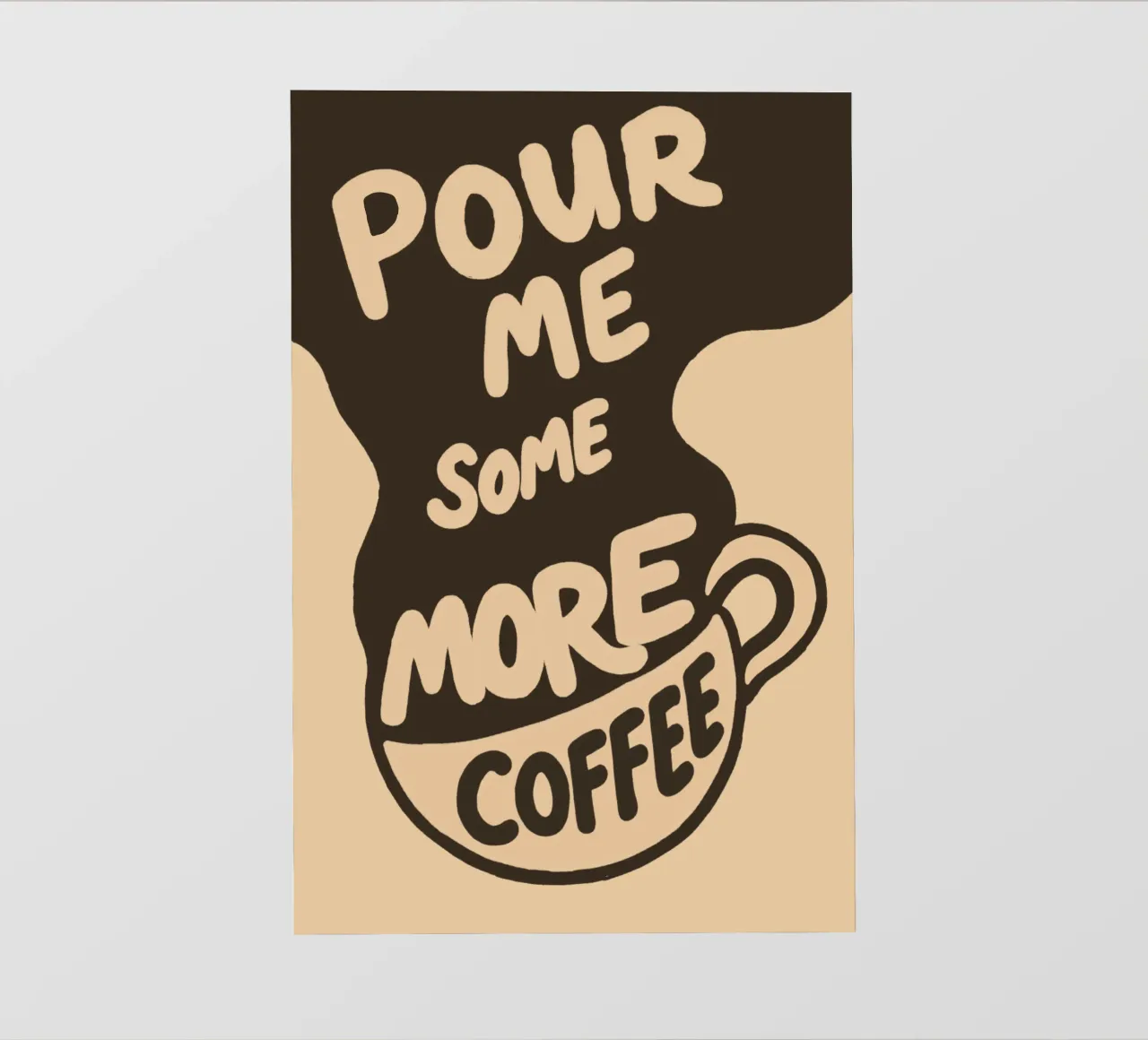 More Coffee Please – Always pellicola backlit da QuooodZ by MooodzArt