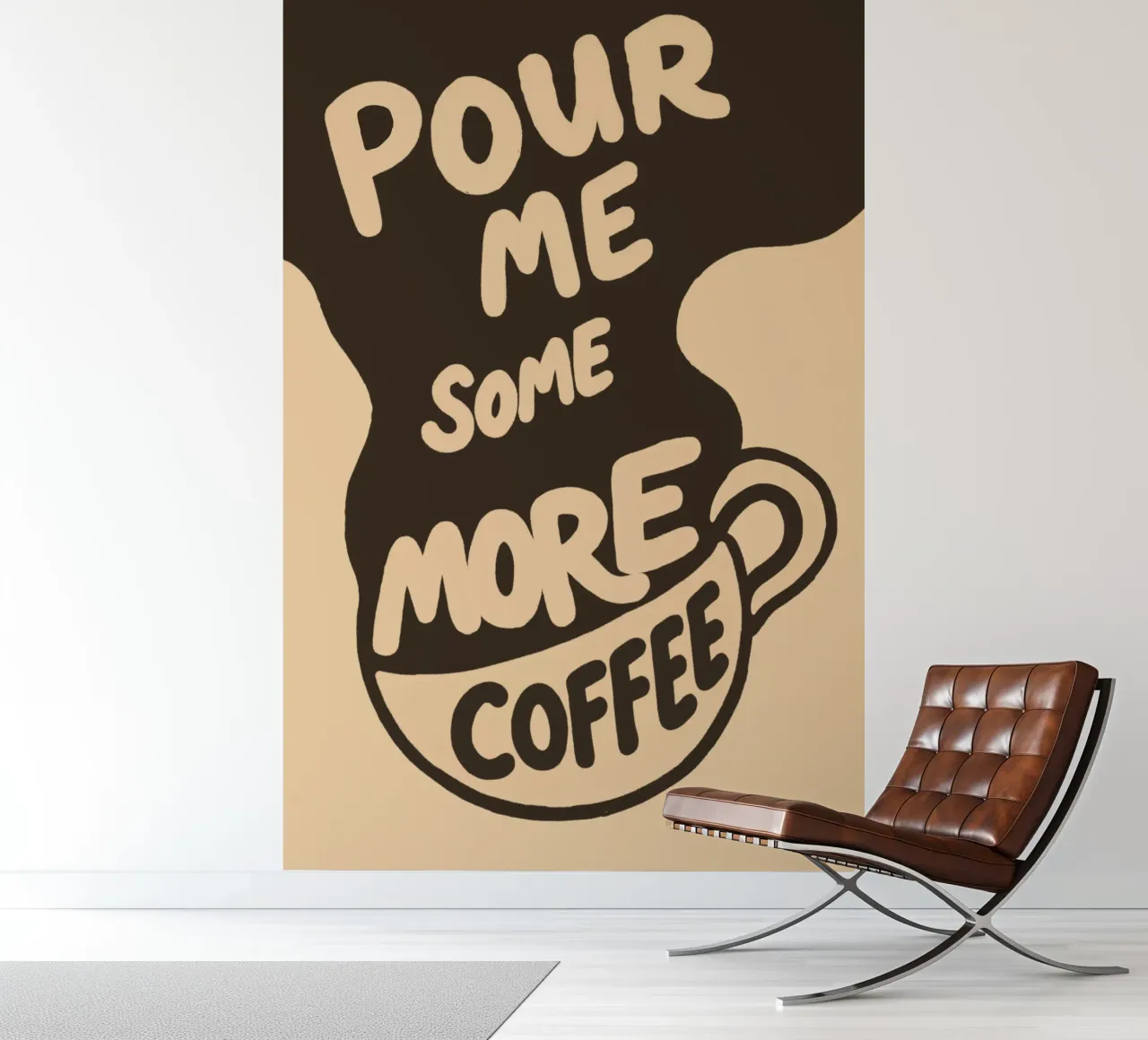More Coffee Please – Always Fototapete von QuooodZ by MooodzArt