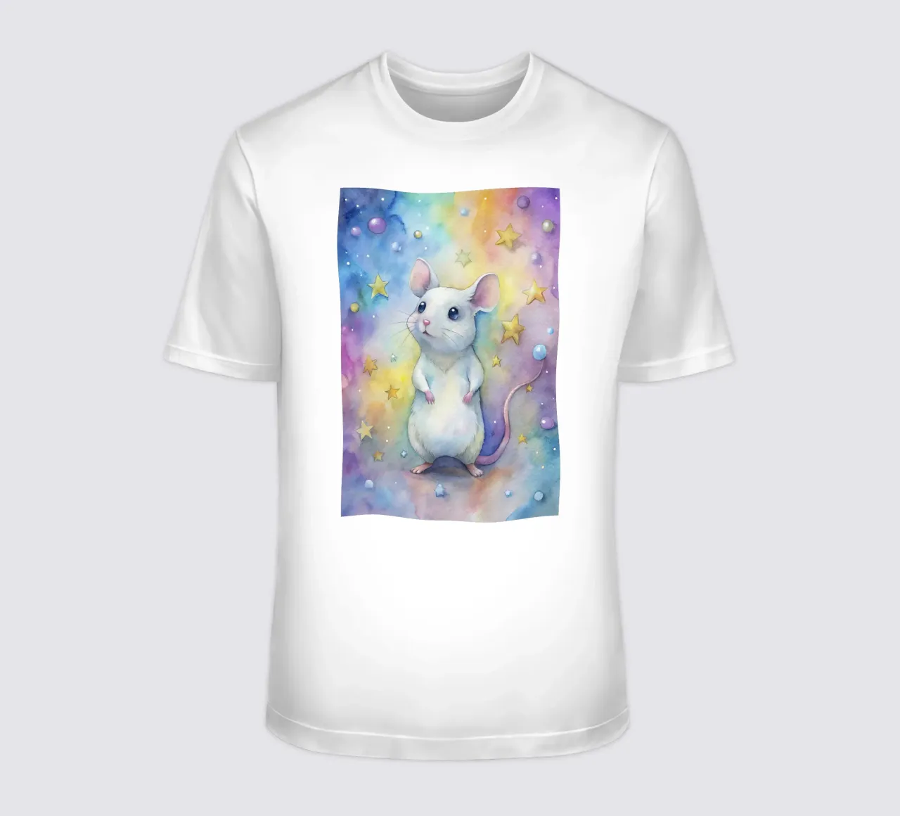 Topo in acquerello t-shirt da ARTVI-SHOP
