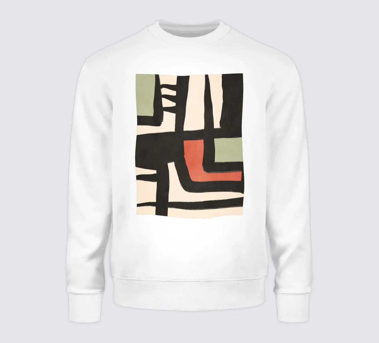 Modern Abstract Art 80 sweatshirt by ThingDesign