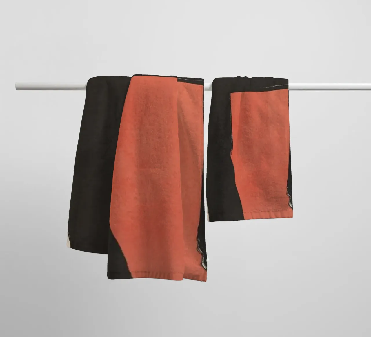 Modern Abstract Art 80 towel by ThingDesign