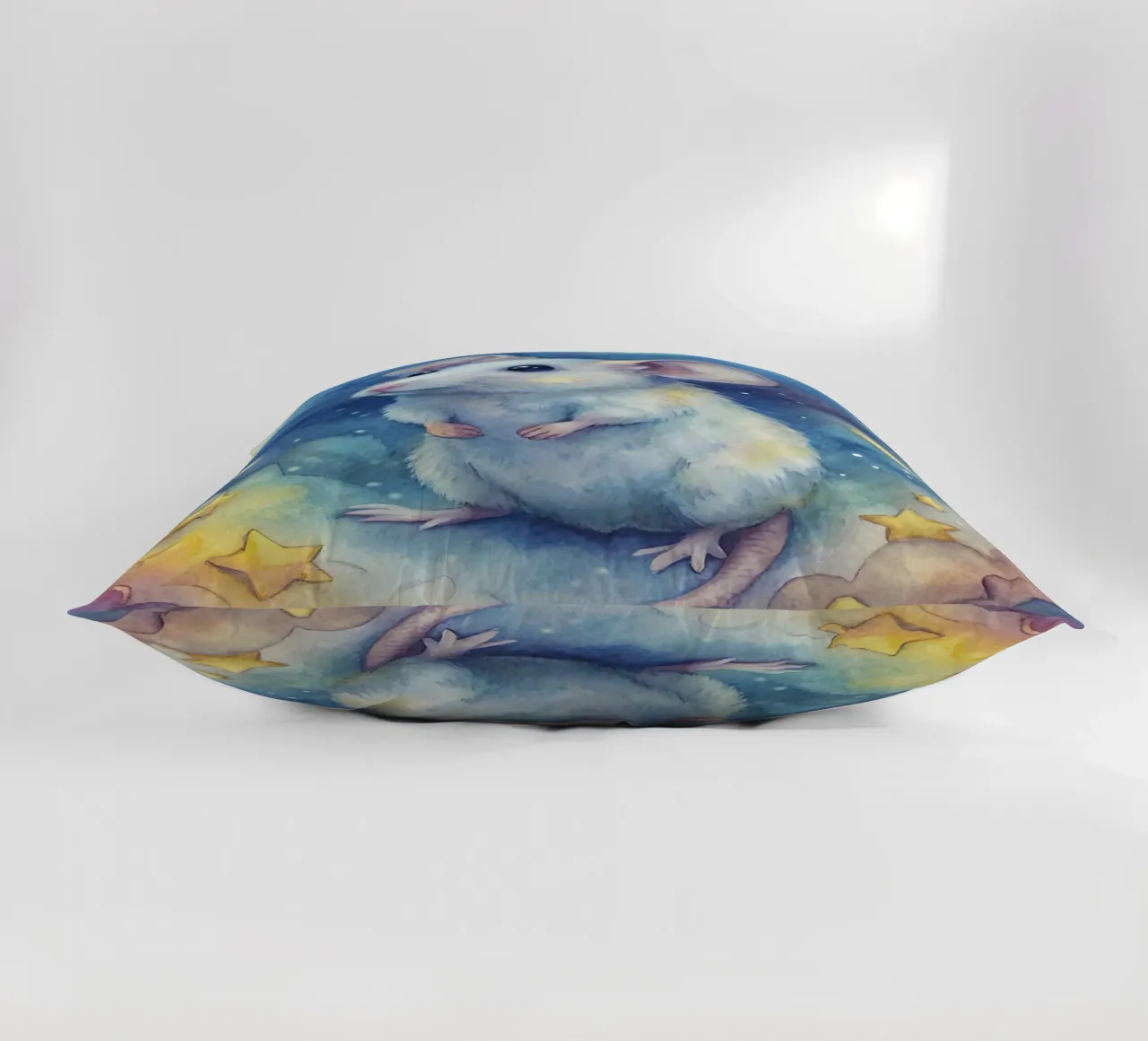 Topo in acquerello cuscino da ARTVI-SHOP