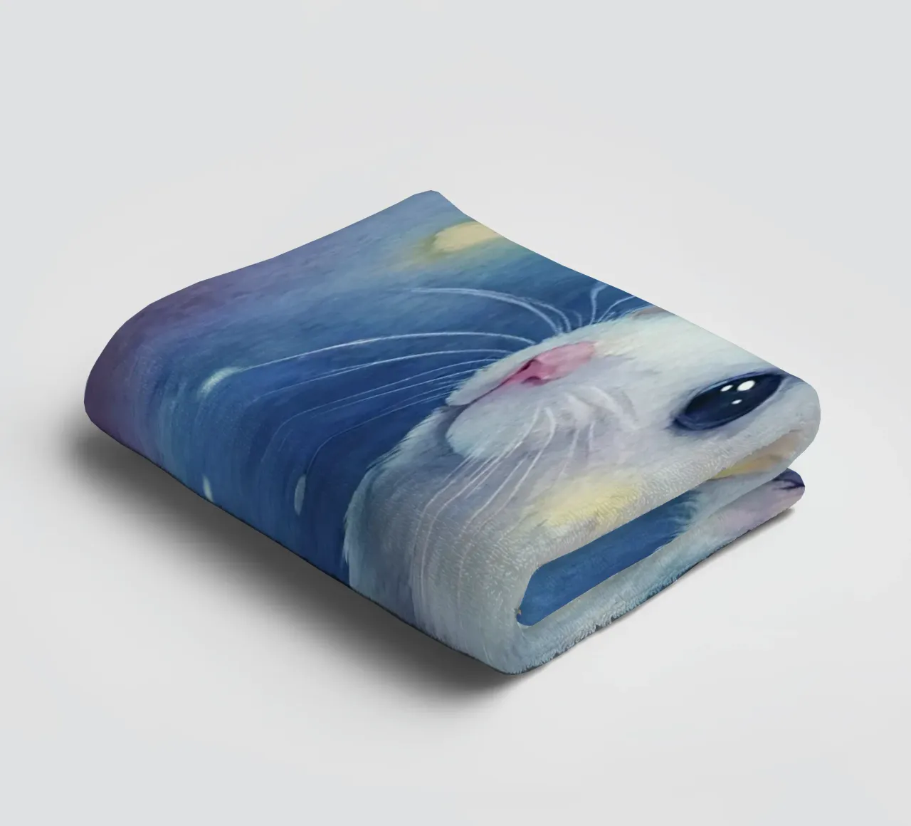 Topo in acquerello asciugamano da bagno da ARTVI-SHOP