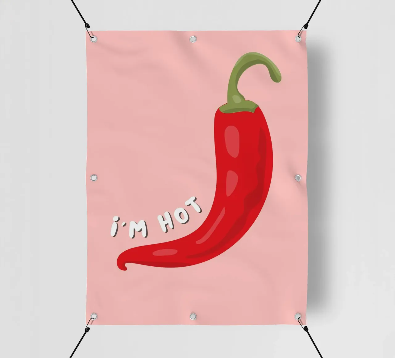 Peperoncino telo in pvc da IamHomeStudio
