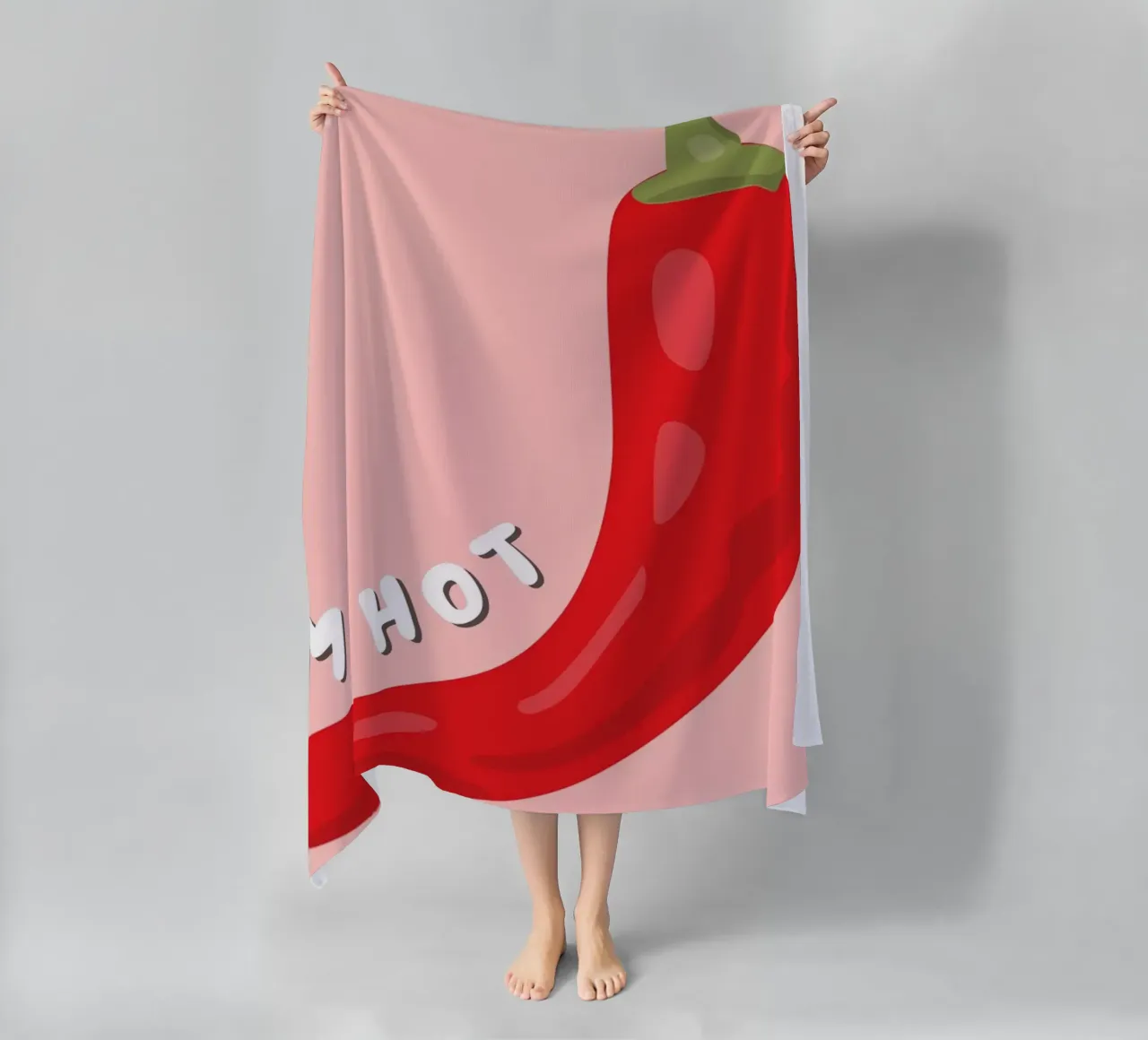 Peperoncino telo mare da IamHomeStudio