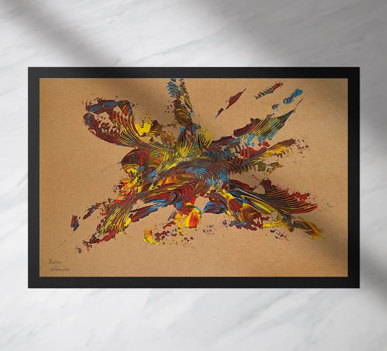 NATURAL STYLE 58 zerbino da Thierry Vobmann Abstract painting