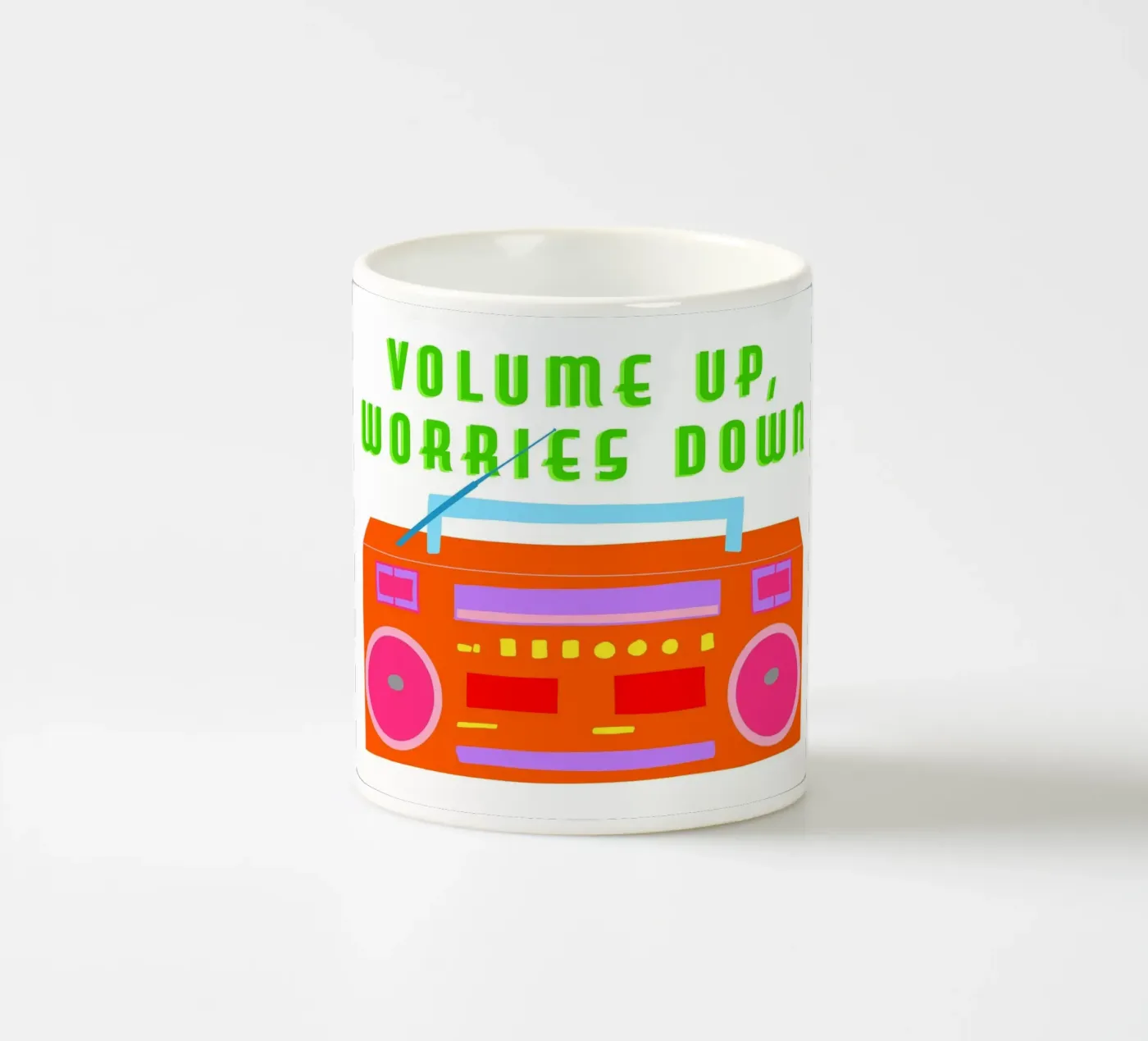 Volume up 2 ceramic mug by Limo und Mo