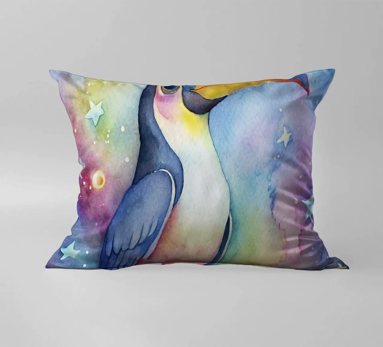 Tucano ad acquerello cuscino da 🎁 ARTVI-SHOP