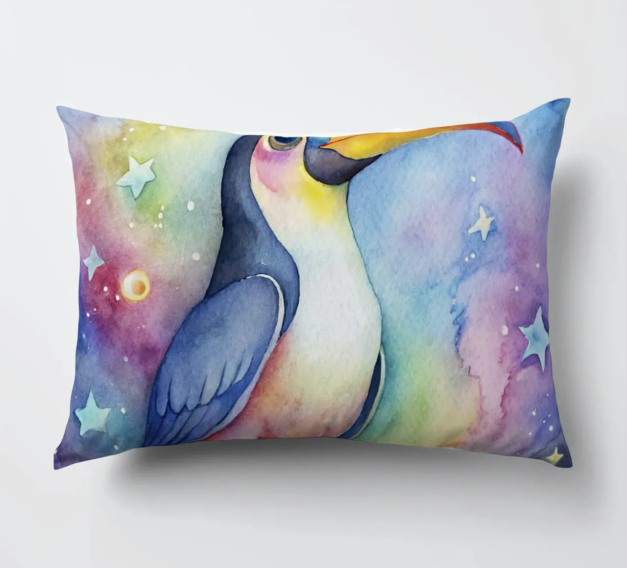 Tucano ad acquerello cuscino da 🎁 ARTVI-SHOP