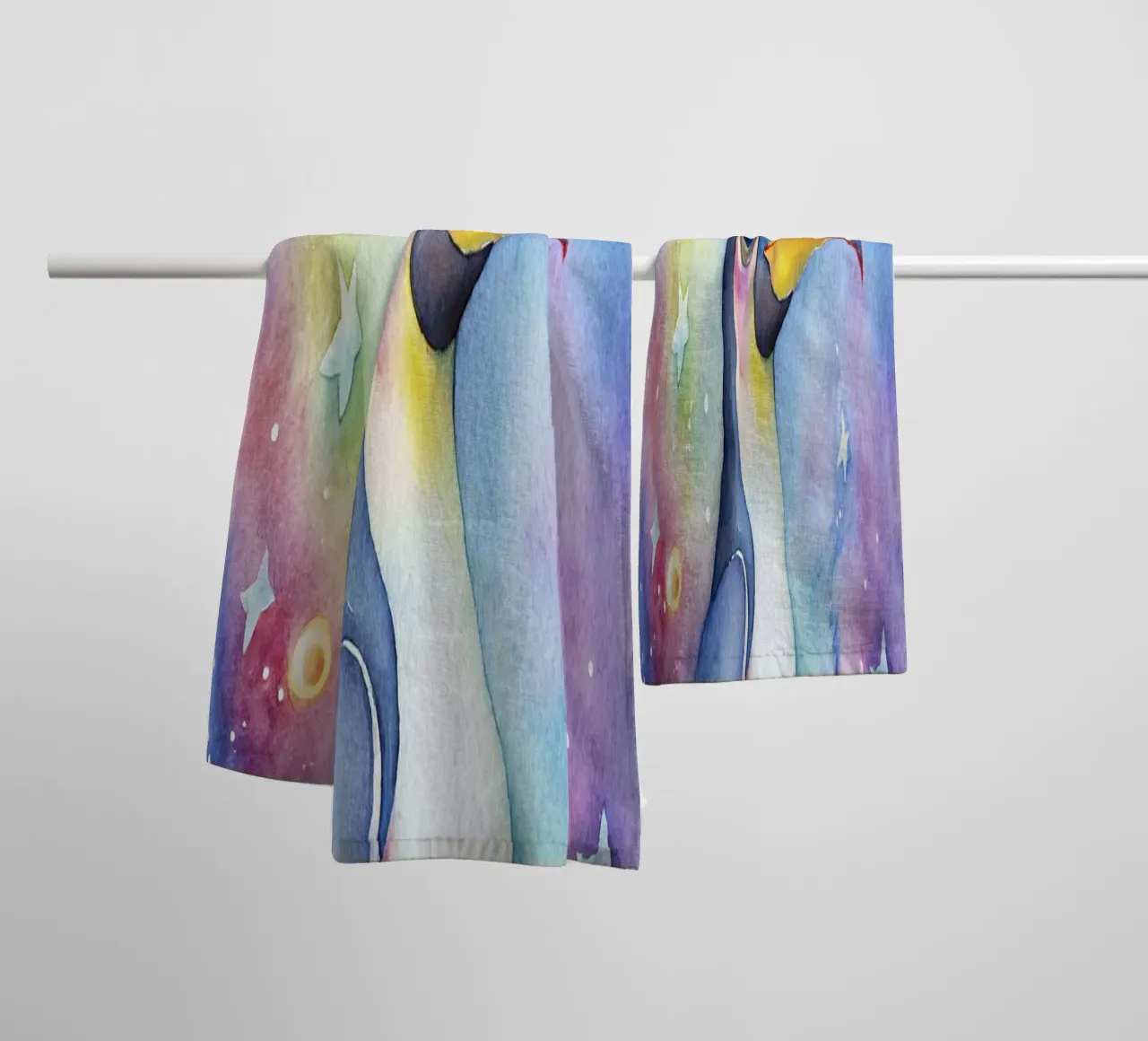 Tucano ad acquerello asciugamano da bagno da 🎁 ARTVI-SHOP