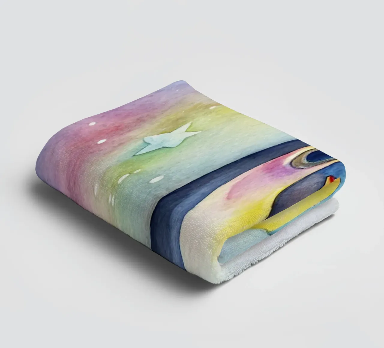Tucano ad acquerello asciugamano da bagno da 🎁 ARTVI-SHOP