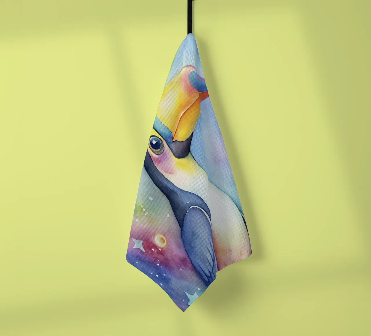 Tucano ad acquerello canovaccio da cucina da 🎁 ARTVI-SHOP
