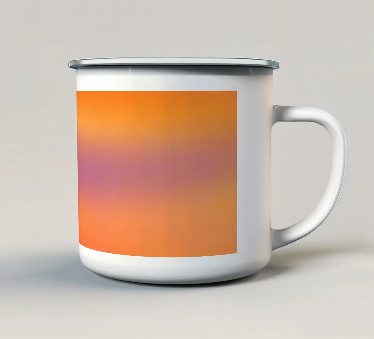 Fioritura radiosa tazza in smalto da Inside out