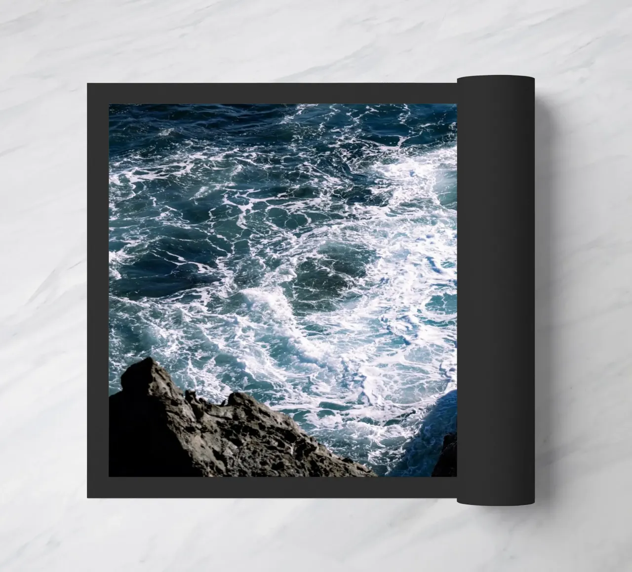 L'infrangersi delle onde zerbino da Léa Lefebvre Photography