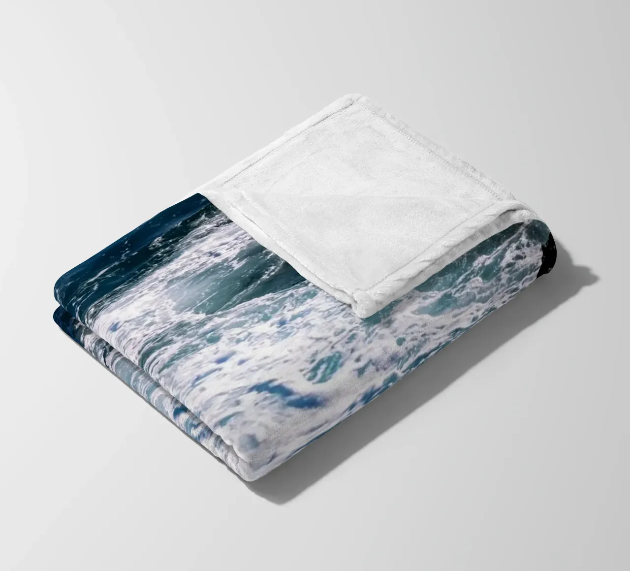 L'infrangersi delle onde coperta in pile da Léa Lefebvre Photography