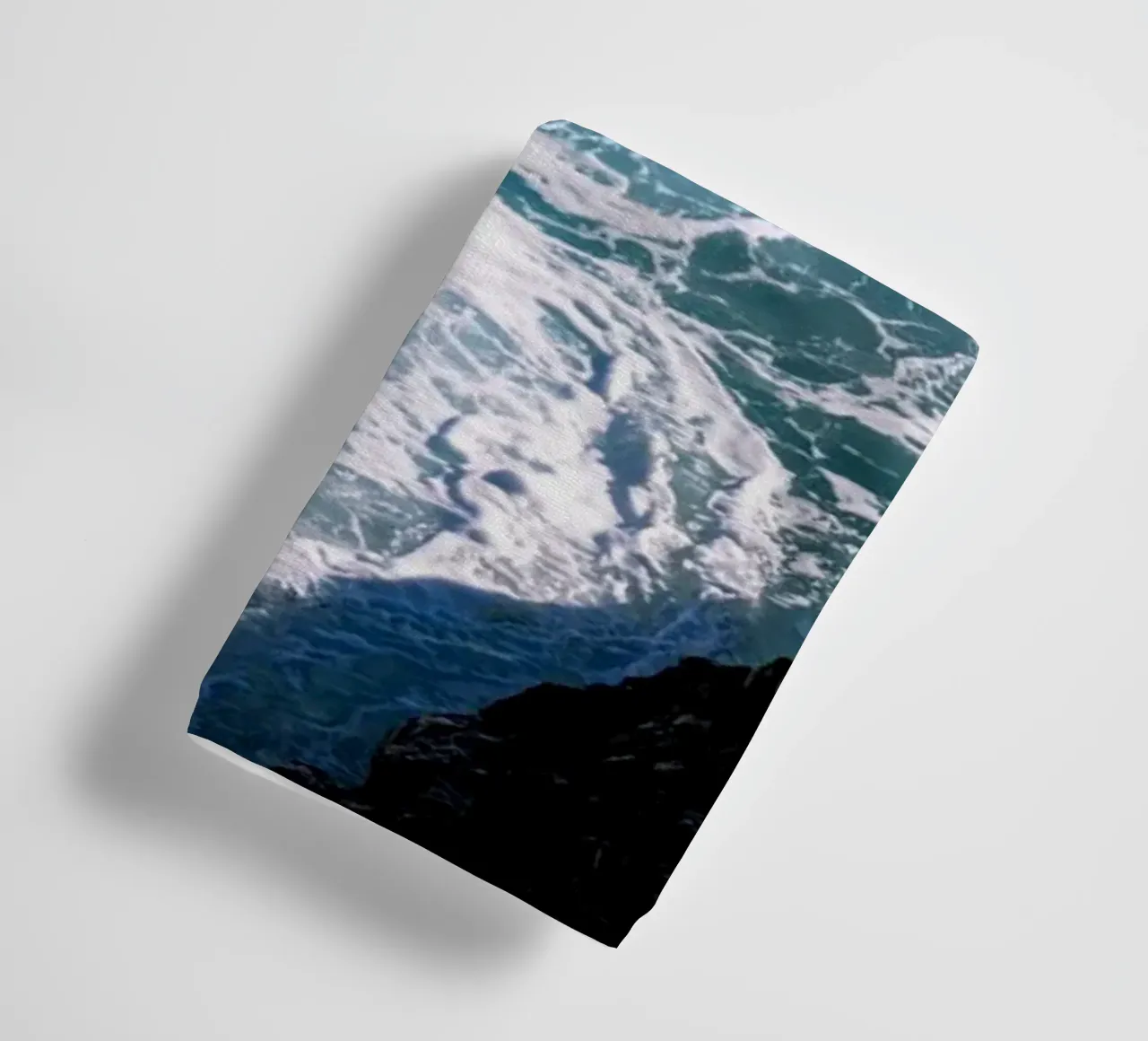 The crash of the waves towel by Léa Lefebvre Photography