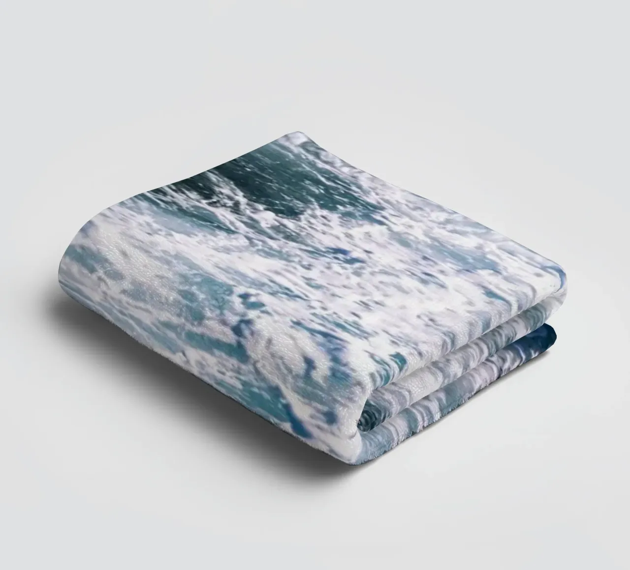 The crash of the waves towel by Léa Lefebvre Photography