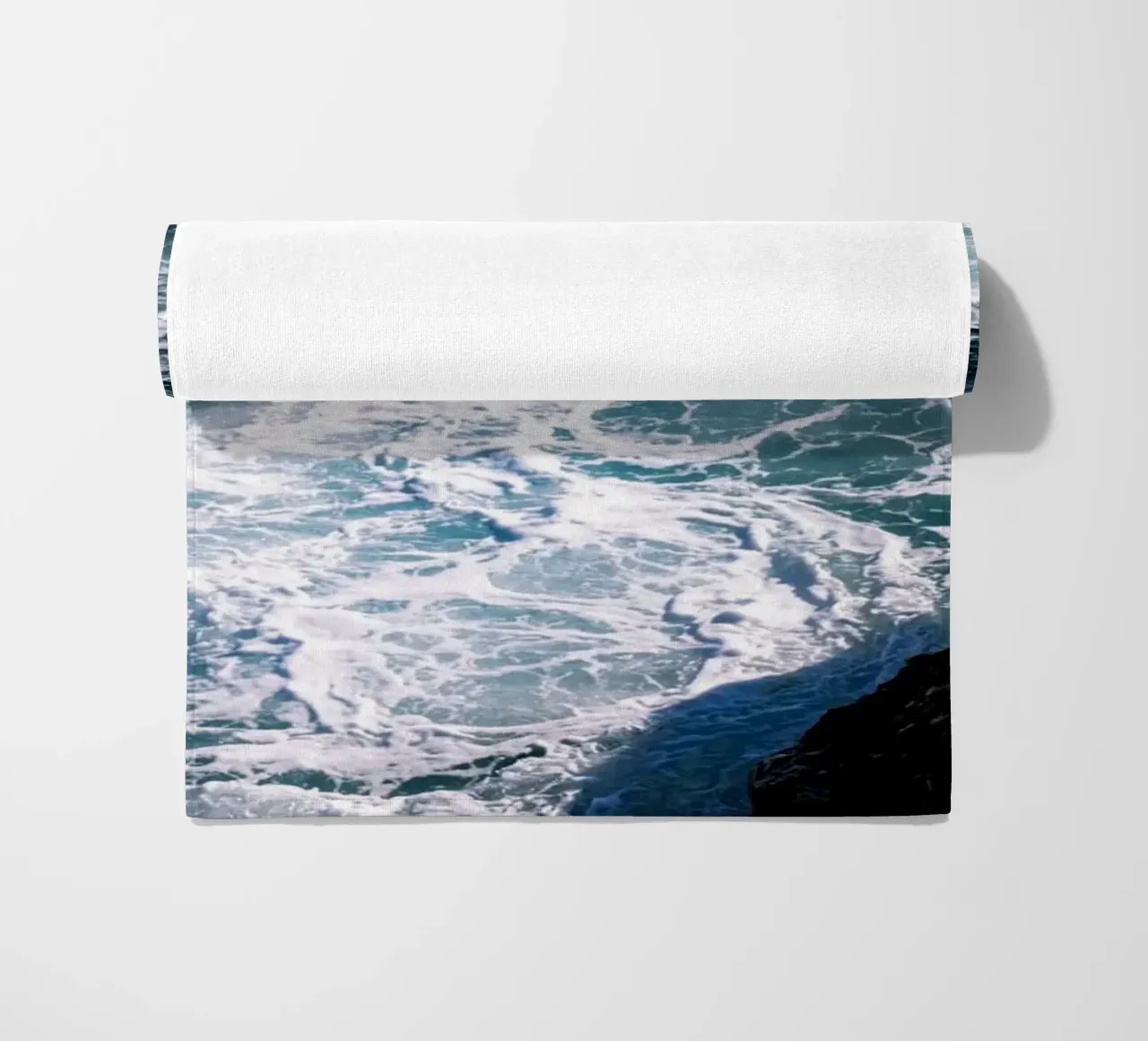 L'infrangersi delle onde telo mare da Léa Lefebvre Photography