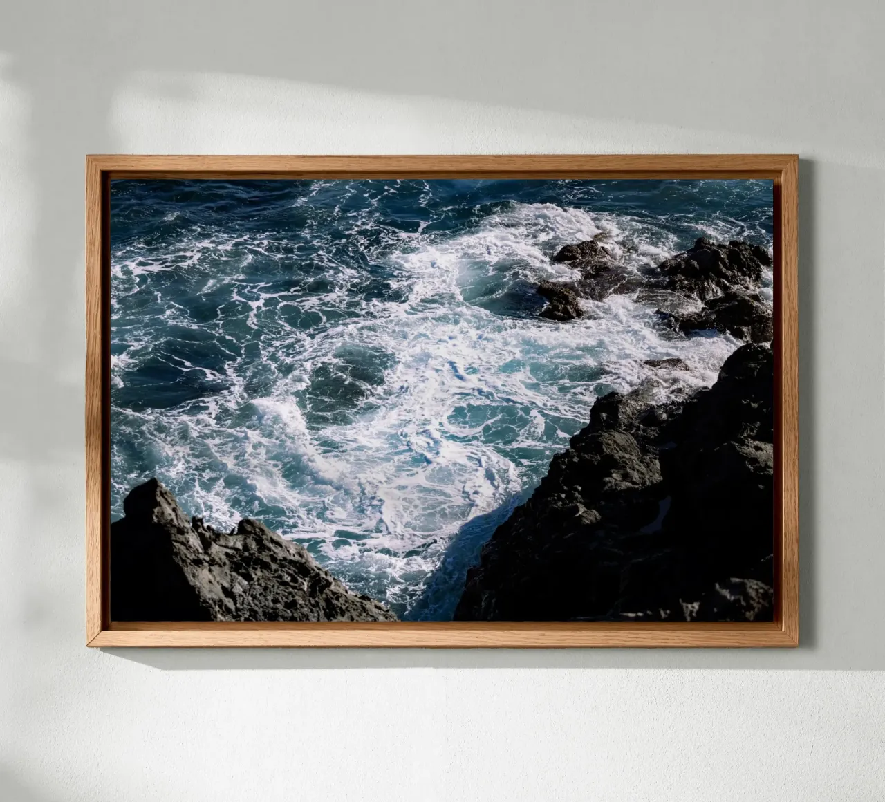 L'infrangersi delle onde alluminio dibond da Léa Lefebvre Photography