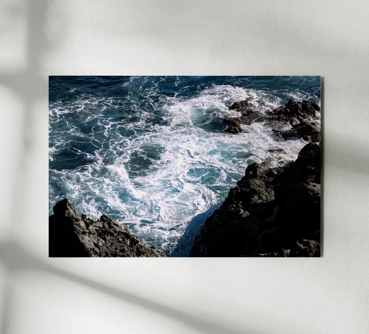 L'infrangersi delle onde alluminio dibond da Léa Lefebvre Photography