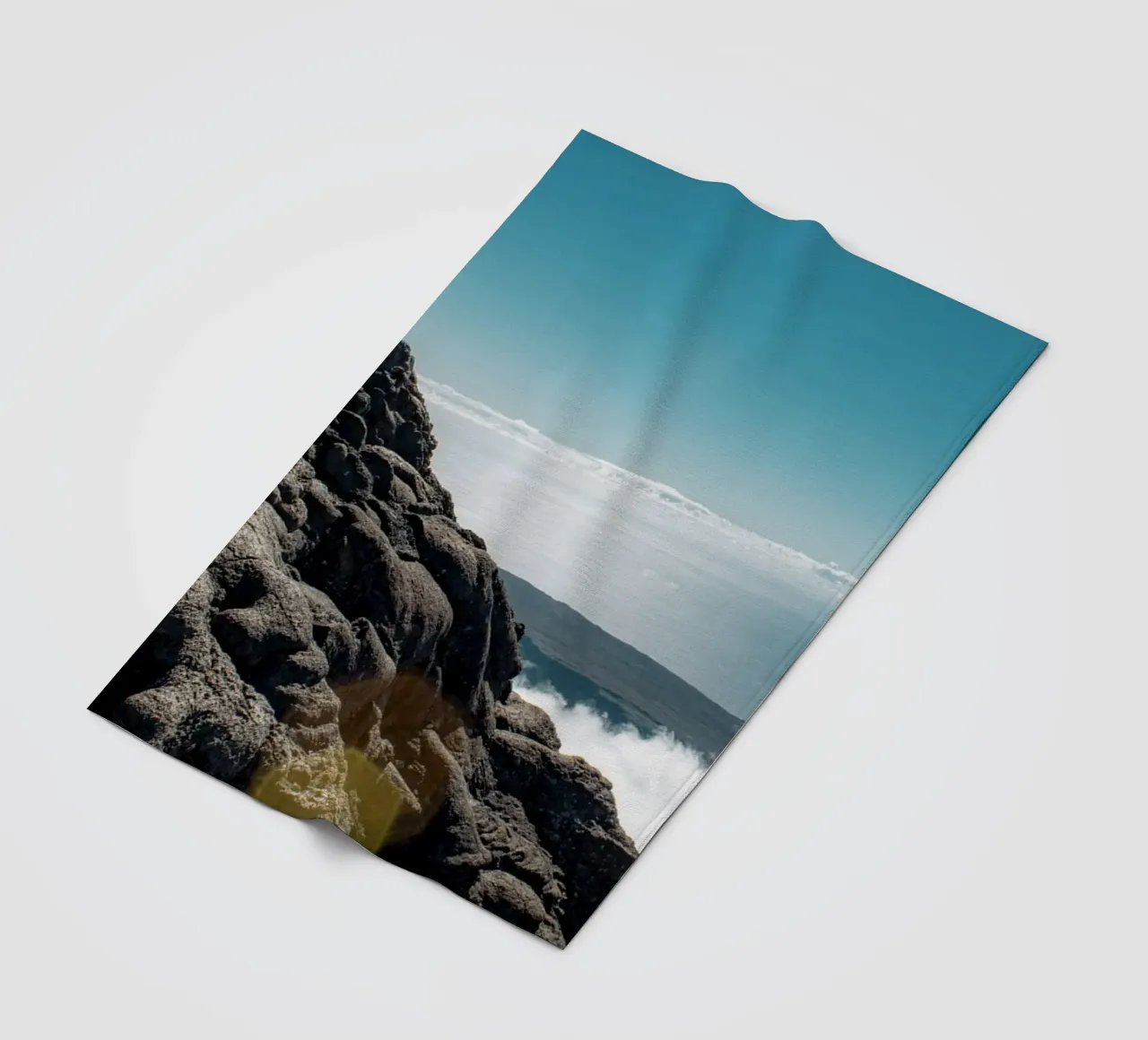 Vulkanische rust fleecedeken van Léa Lefebvre Photography