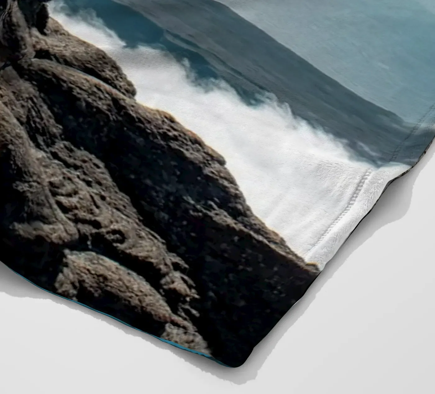 Volcanic calm fleecedeken van Léa Lefebvre Photography