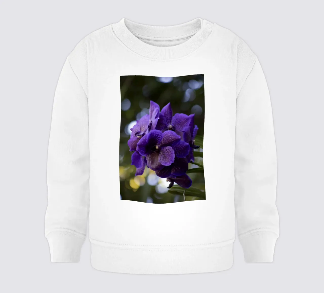 Orchidea viola felpa neonato da Léa Lefebvre Photography