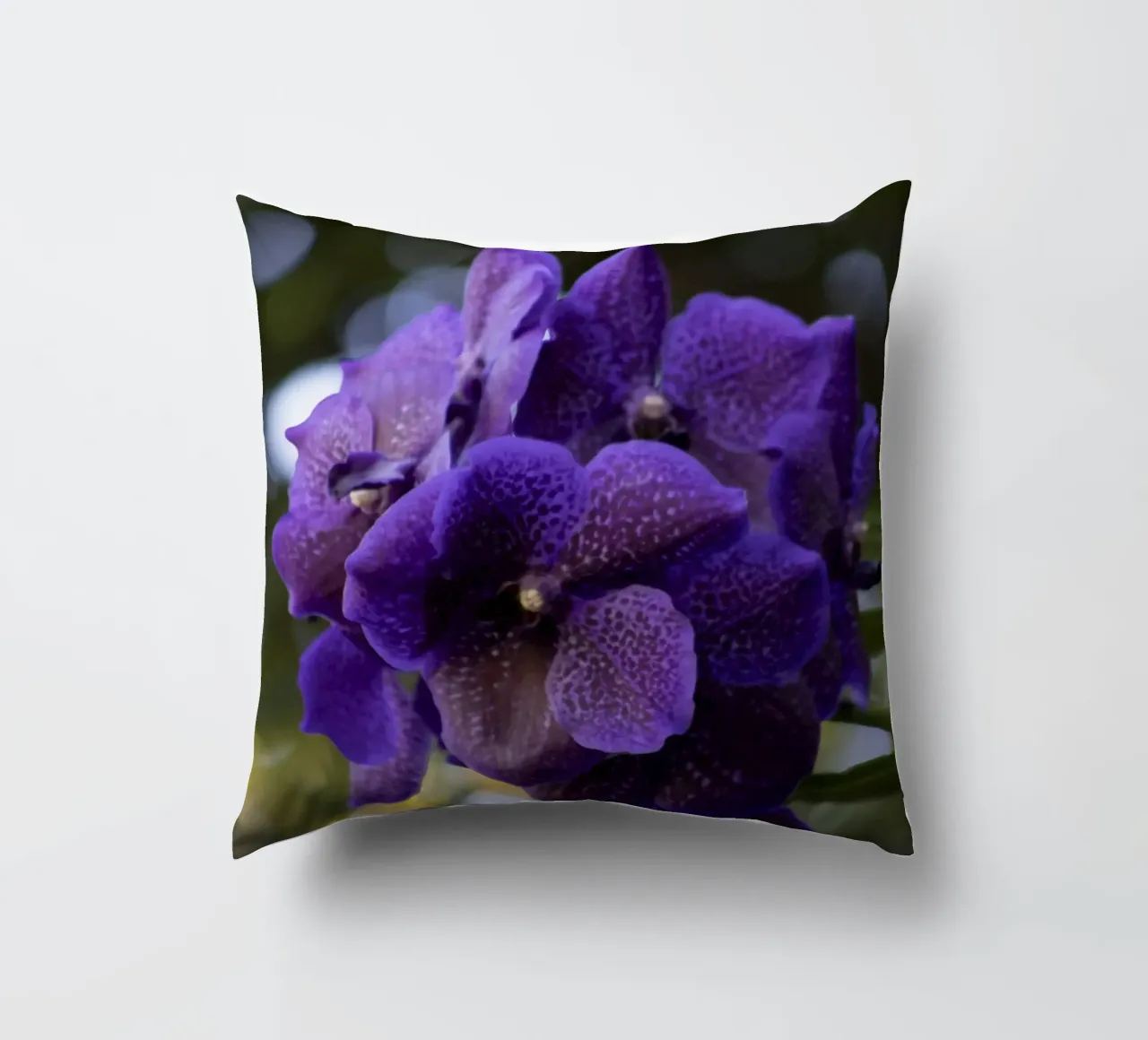 Orchidea viola cuscino da Léa Lefebvre Photography