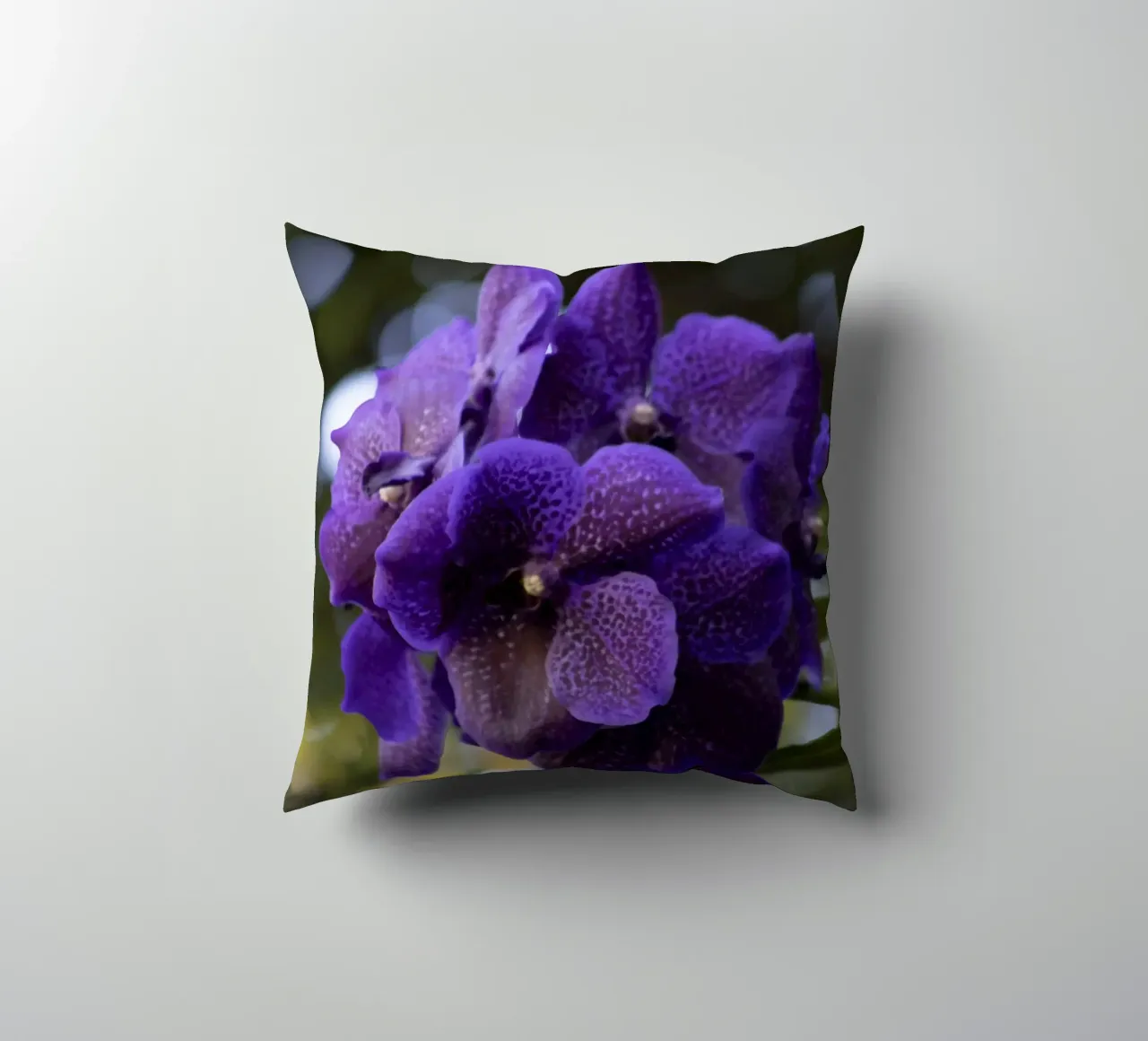 Orchidea viola cuscino da Léa Lefebvre Photography