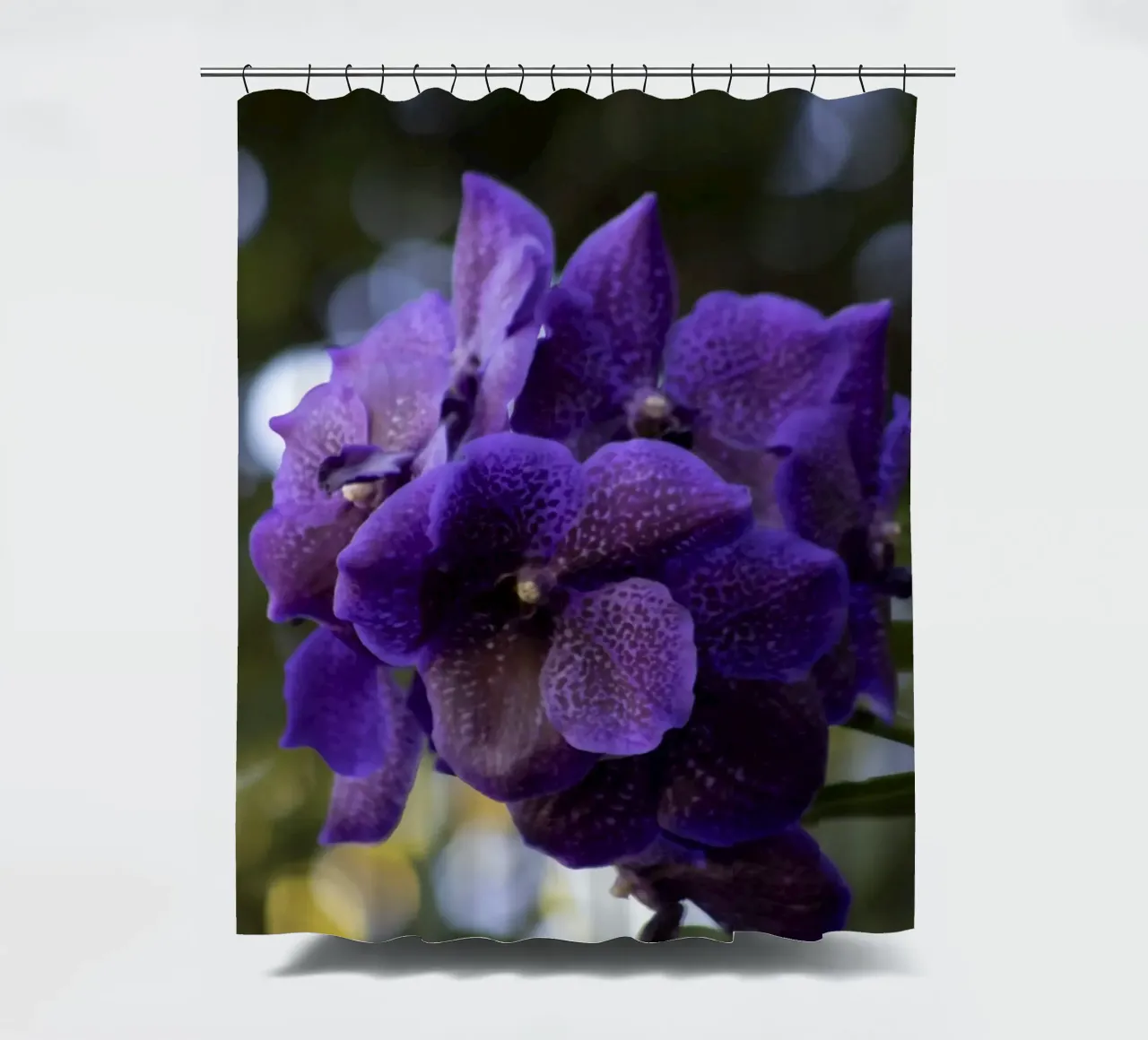 Orchidea viola tenda da doccia da Léa Lefebvre Photography