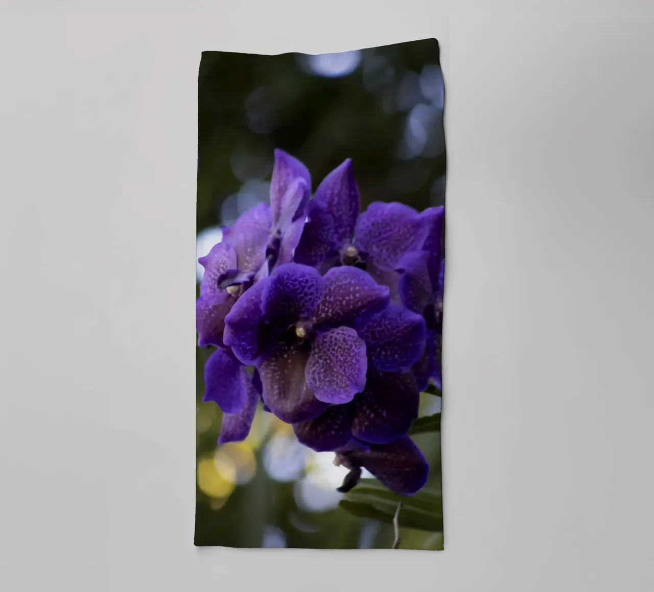Orchidea viola asciugamano da bagno da Léa Lefebvre Photography