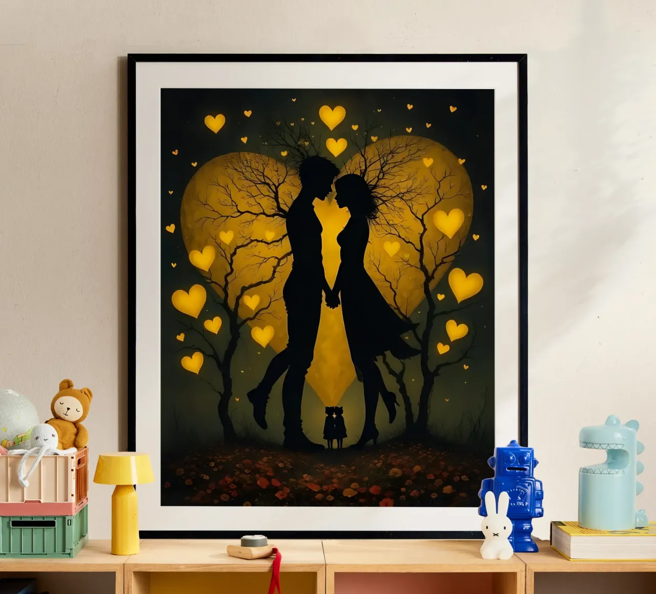 Cuori_7 poster da schwarz-gelb by LK