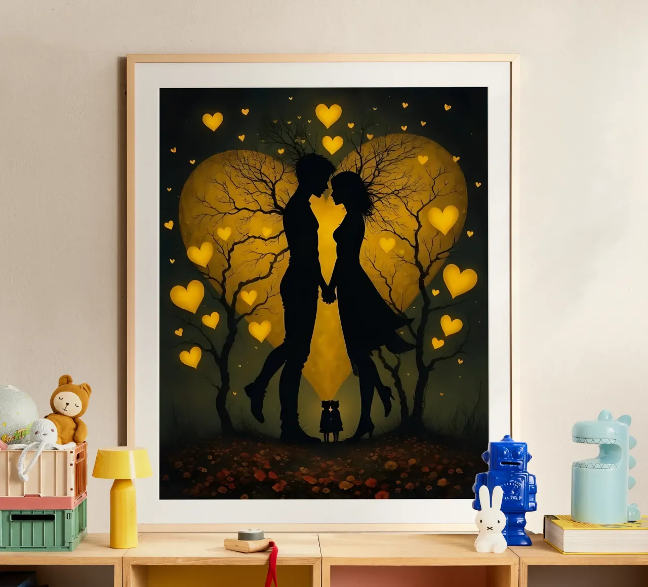 Cuori_7 poster da schwarz-gelb by LK