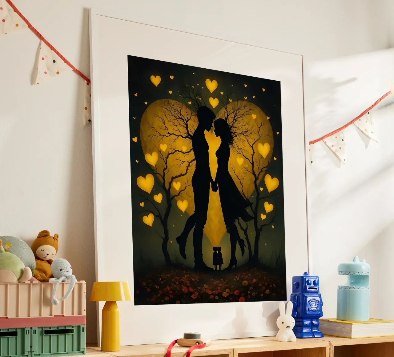 Cuori_7 poster da schwarz-gelb by LK