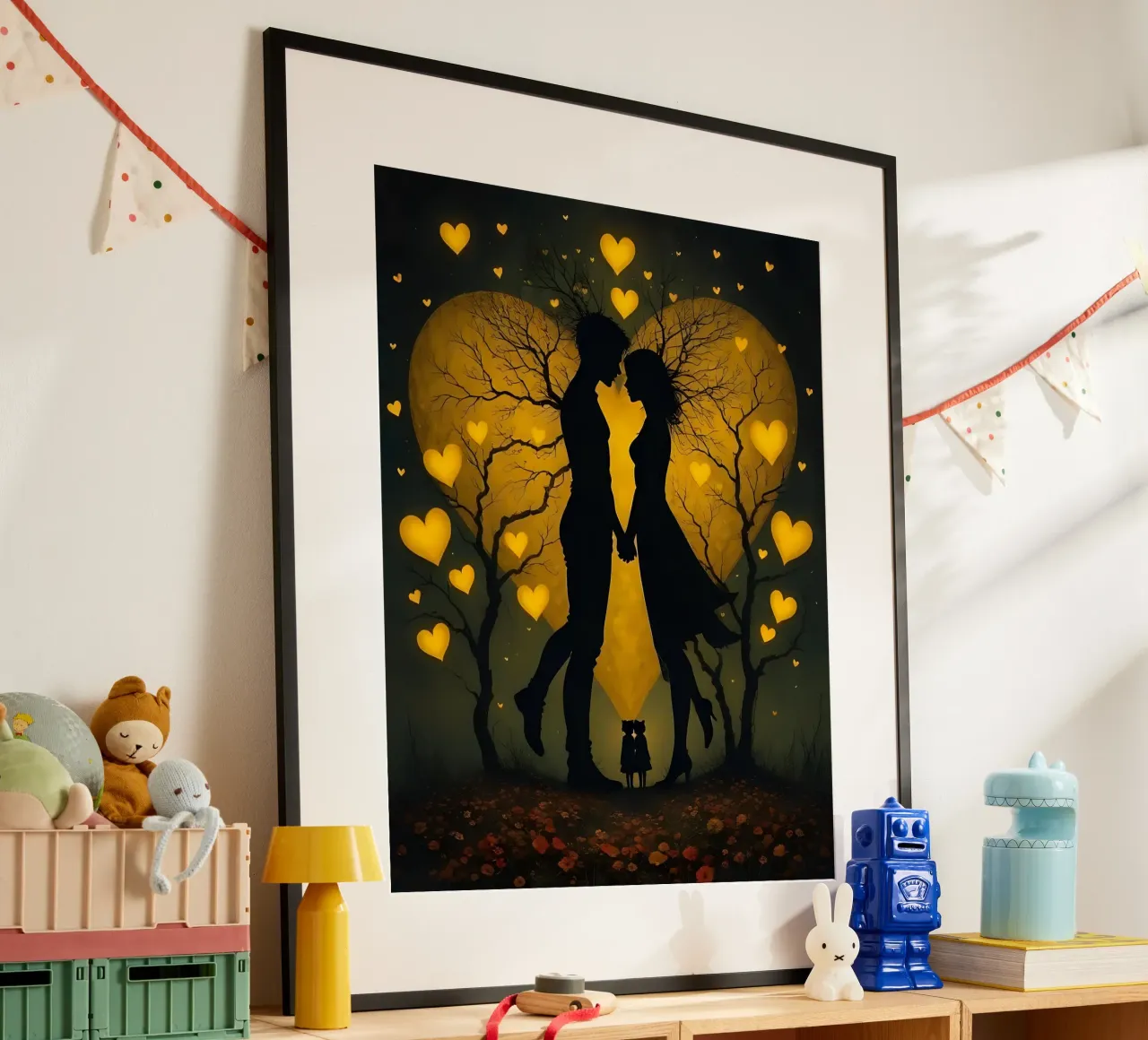 Cuori_7 poster da schwarz-gelb by LK