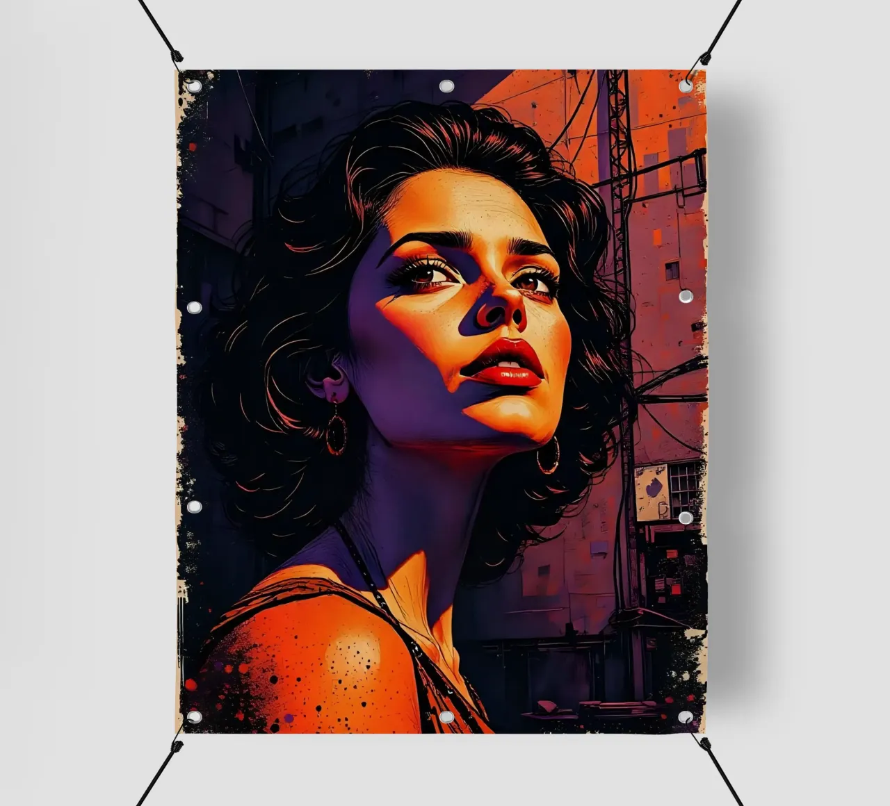 Stile_D_1 telo in pvc da AI-Portraits by LK