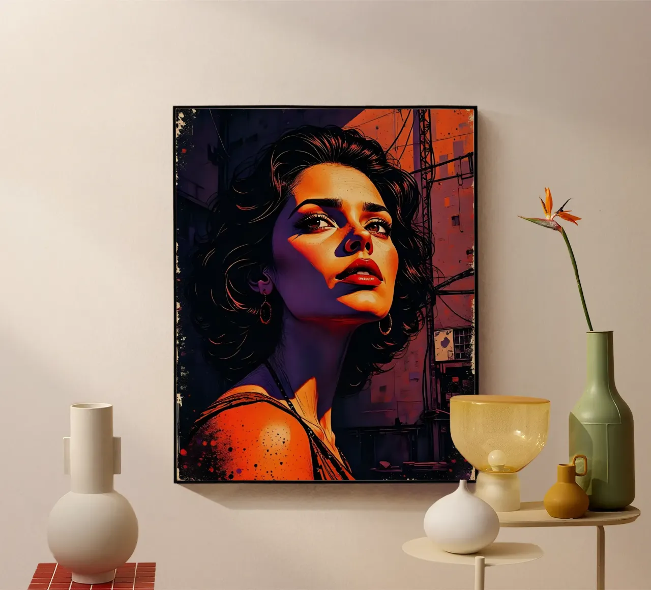 Stile_D_1 plexiglass da AI-Portraits by LK