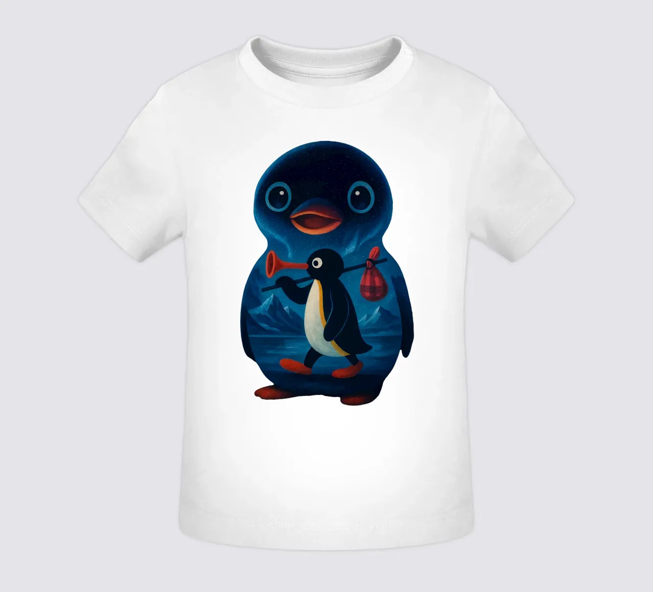 Noot Noot Penguin Art maglietta neonato da Lootprint