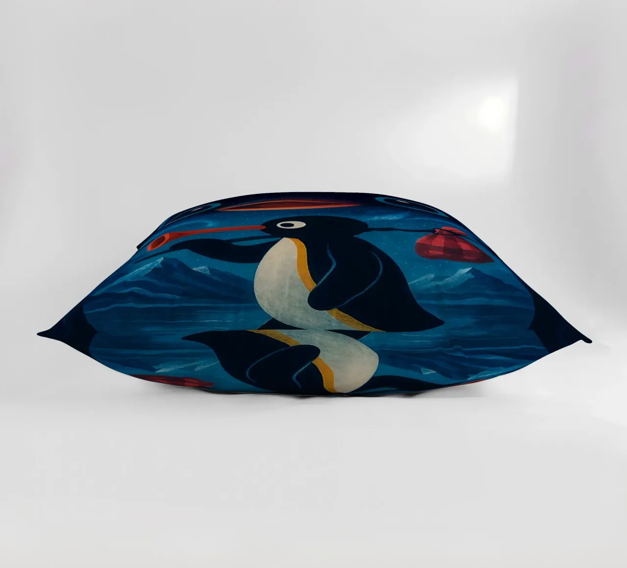 Noot Noot Penguin Art cuscino da Lootprint