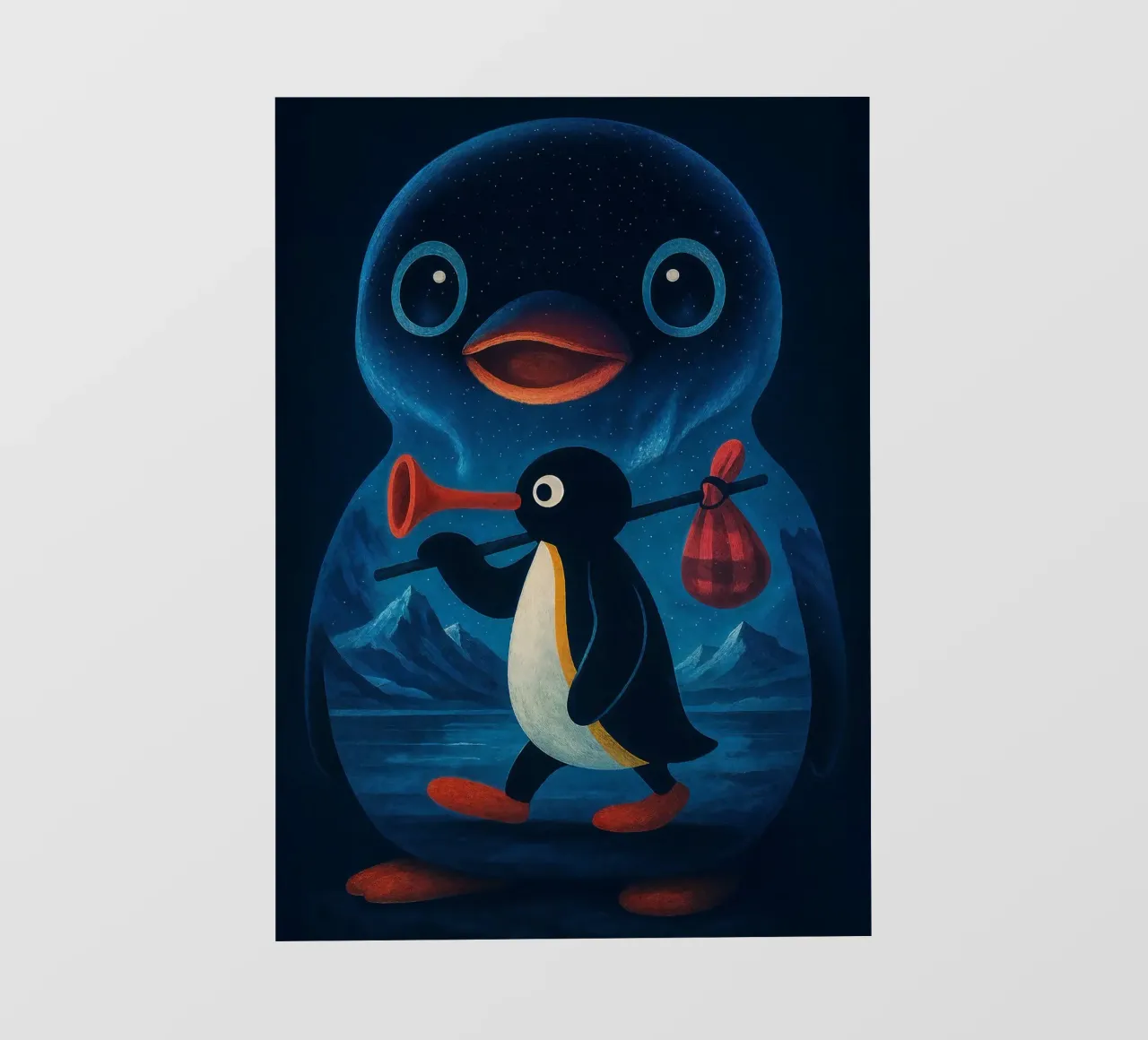 Noot Noot Penguin Art telo in pvc da Lootprint
