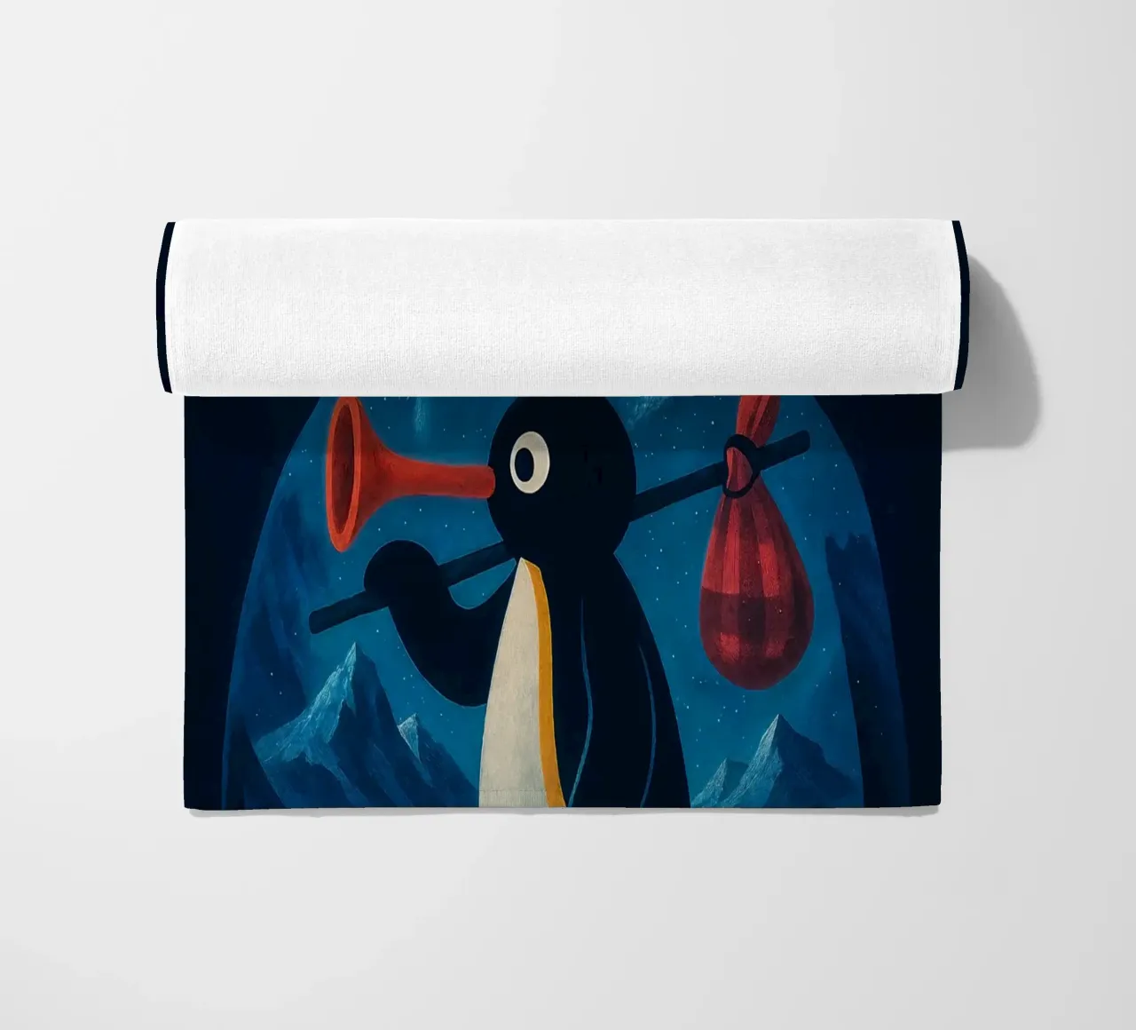 Noot Noot Penguin Art telo mare da Lootprint