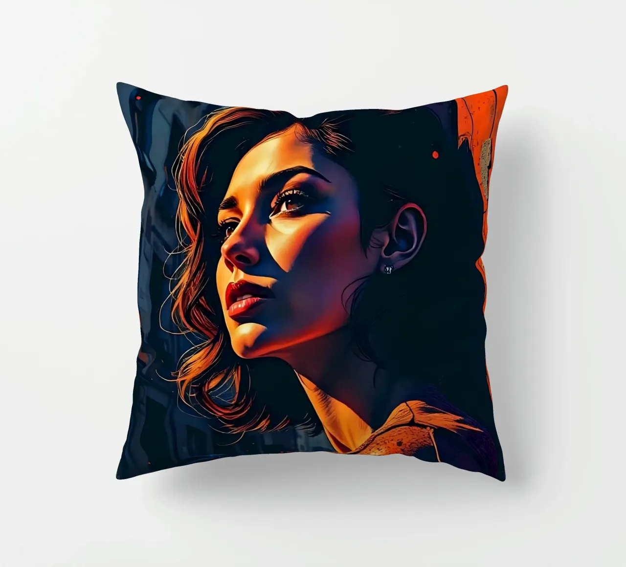 Stile_D_2 cuscino da AI-Portraits by LK