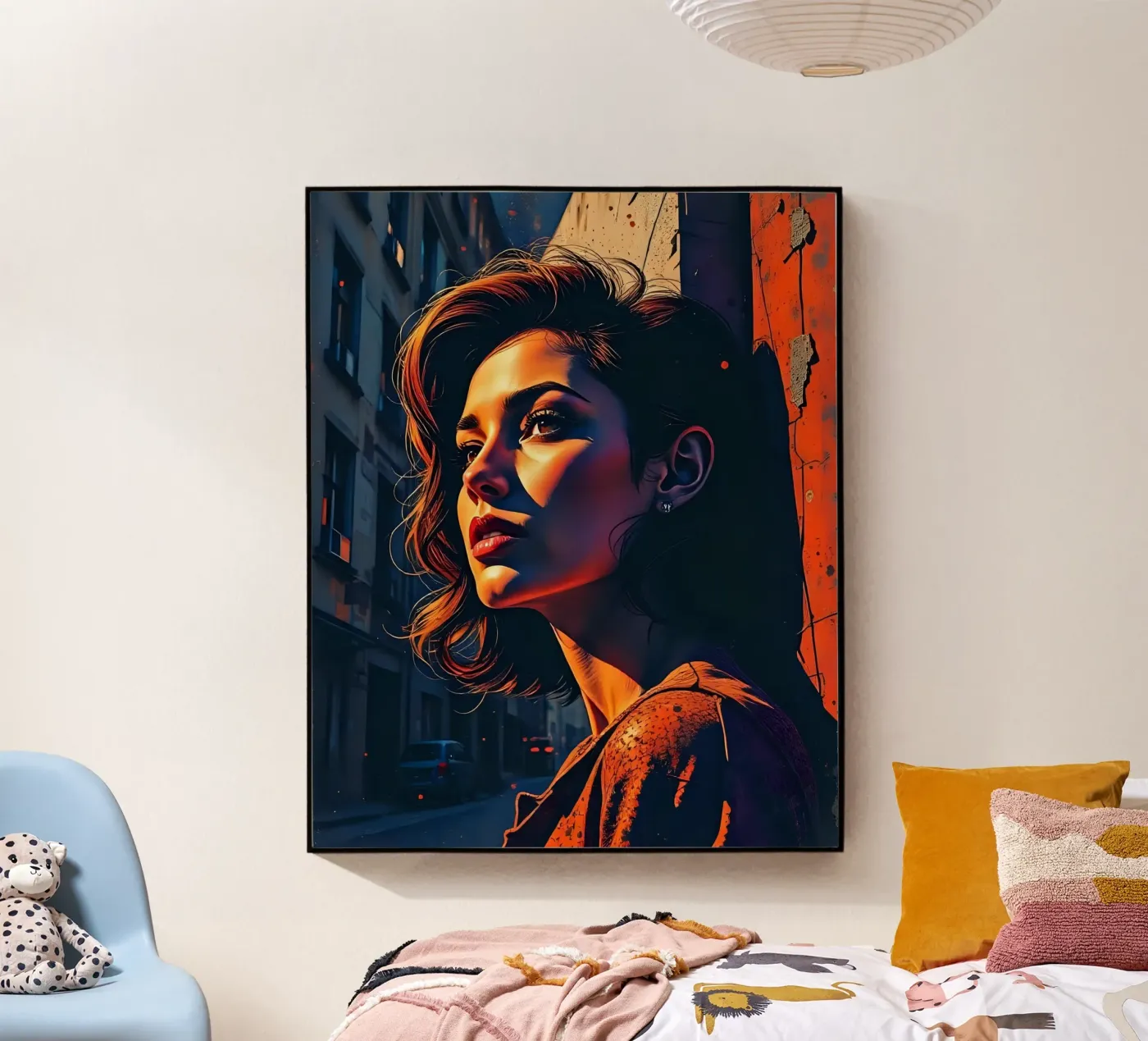 Style_D_2 Acryl-Glas von AI-Portraits by LK