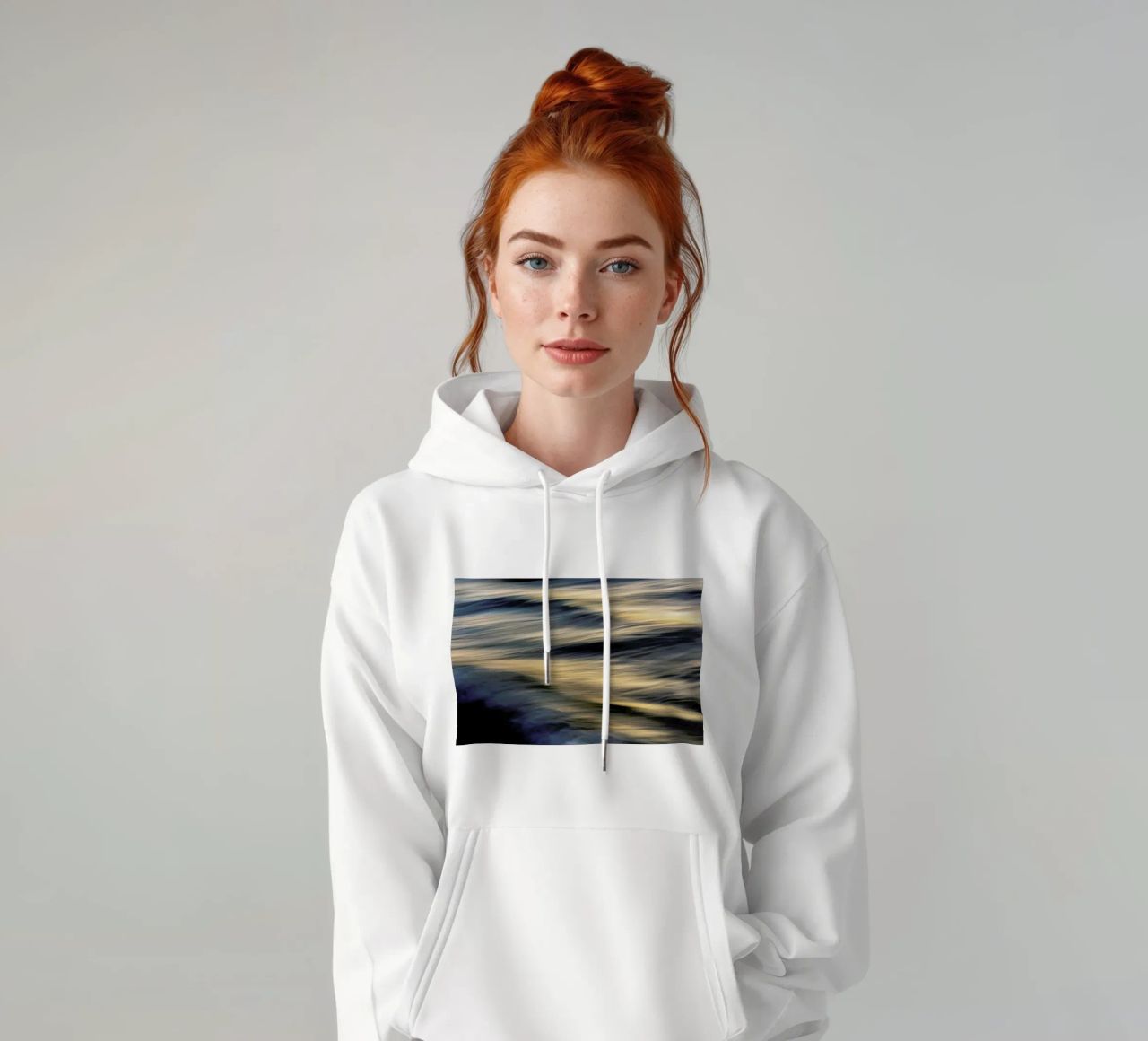 The Uniqueness Of Waves Xxiv felpa con cappuccio da Tal Paz-Fridman