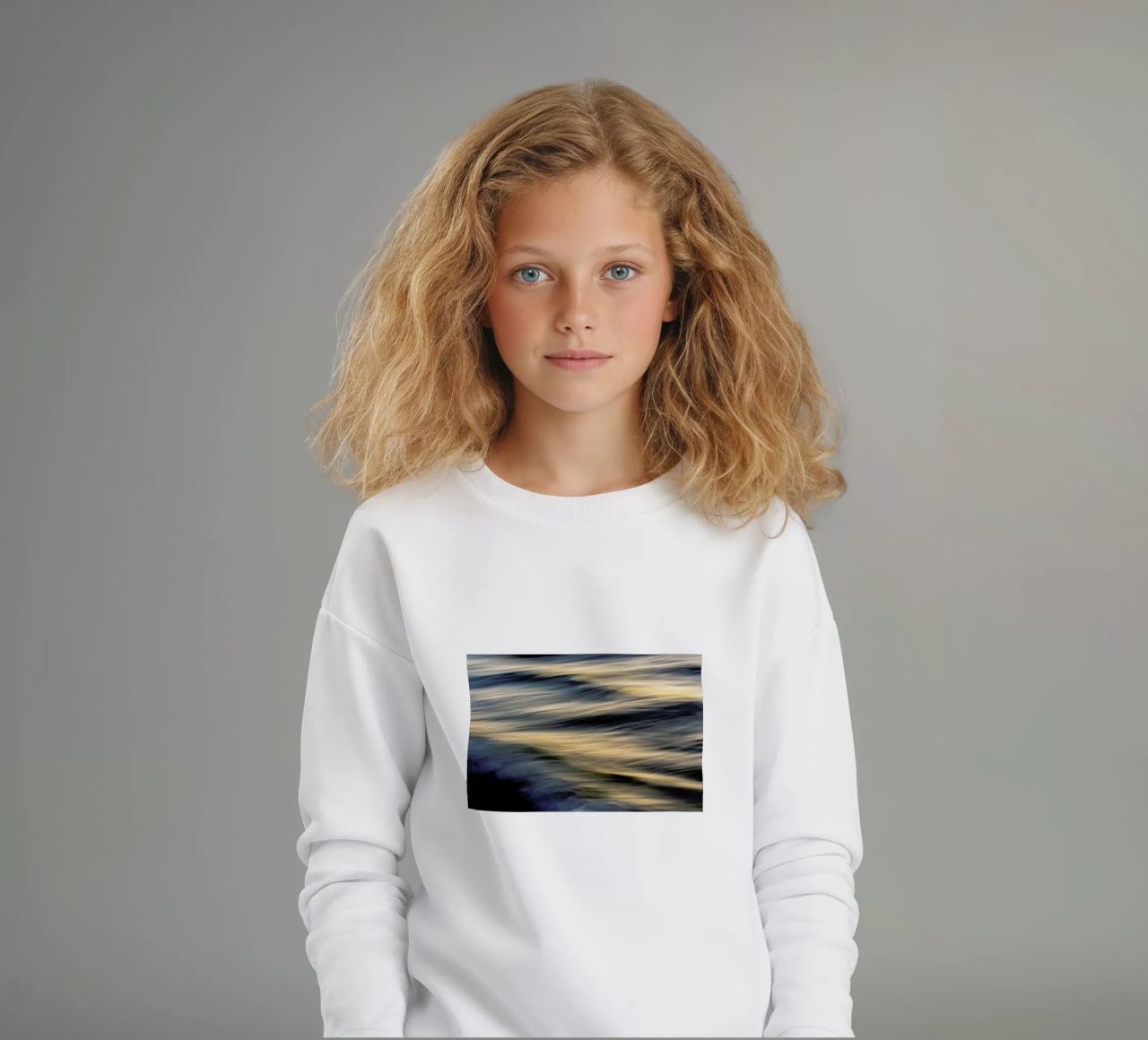 The Uniqueness Of Waves Xxiv felpa bambino da Tal Paz-Fridman