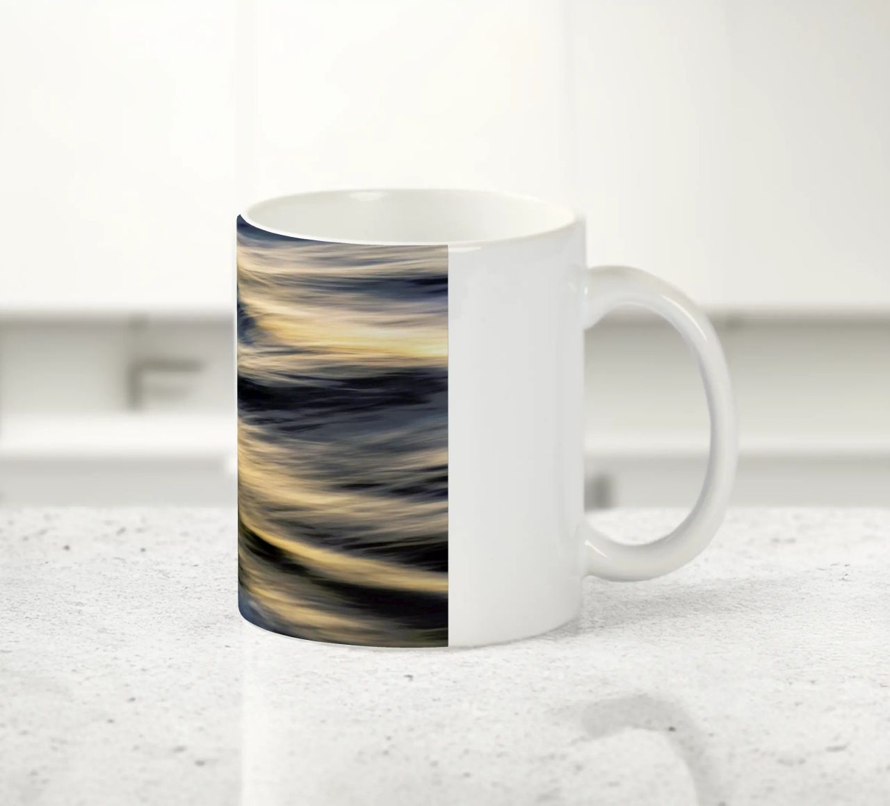 The Uniqueness Of Waves Xxiv tazza in ceramica da Tal Paz-Fridman