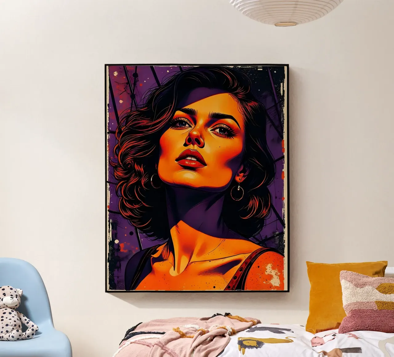 Stile_D_3 plexiglass da AI-Portraits by LK