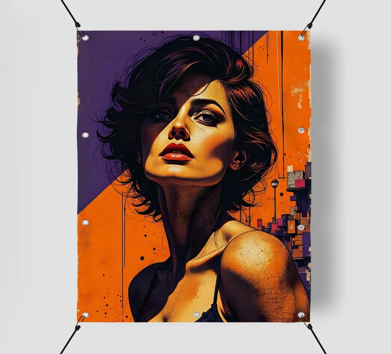Stile_D_4 telo in pvc da AI-Portraits by LK
