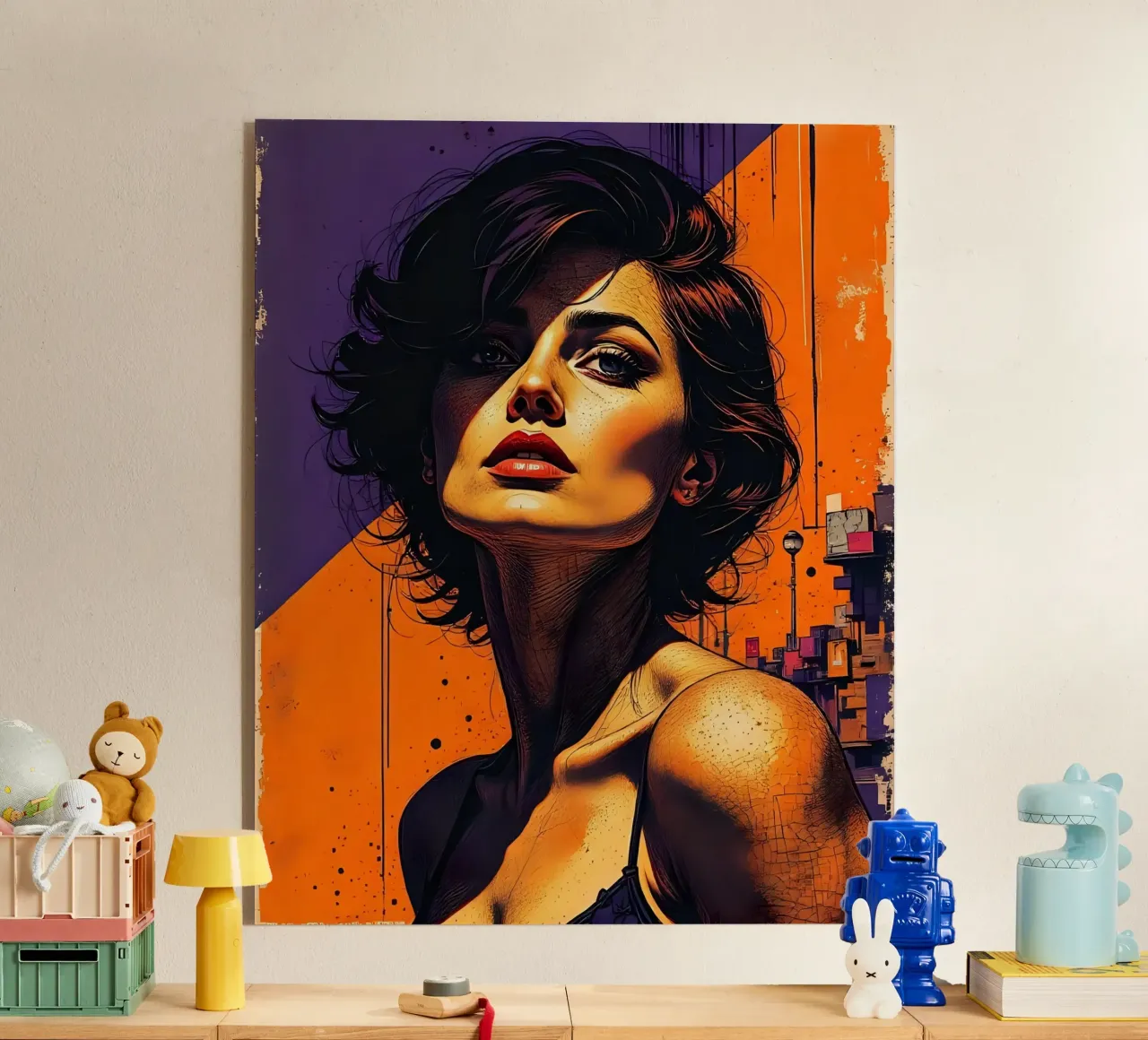 Stile_D_4 plexiglass da AI-Portraits by LK